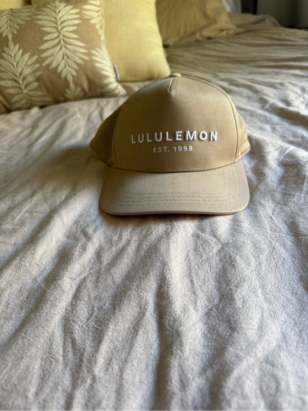 lululemon athletica Tan Logo Baseball Cap